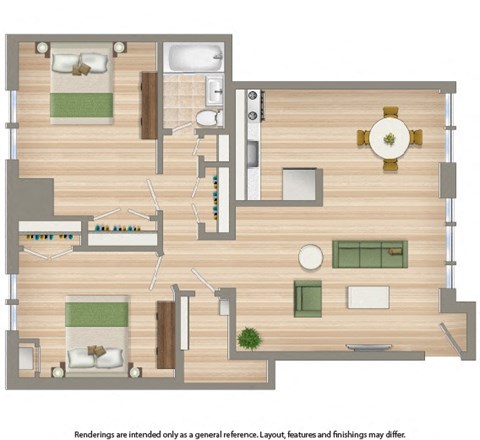 a floor plan of a house